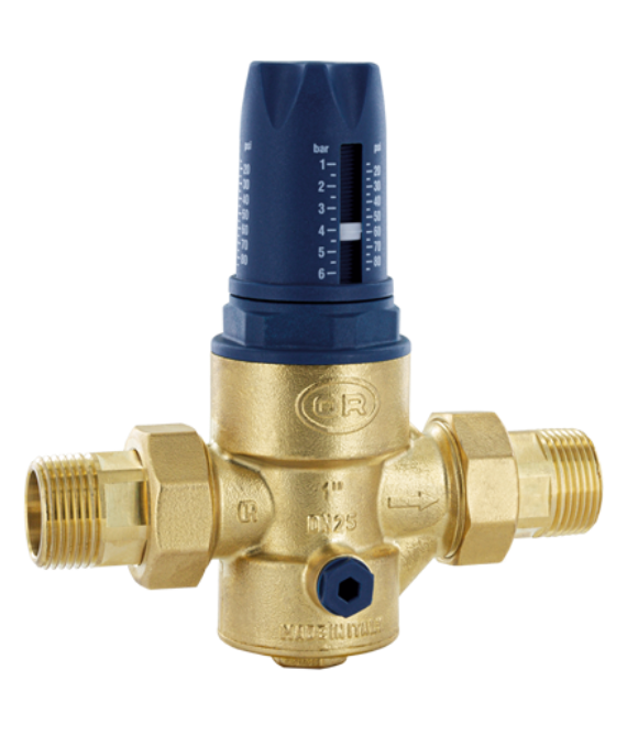 OR pressure reducing valves – technical datasheet PDF