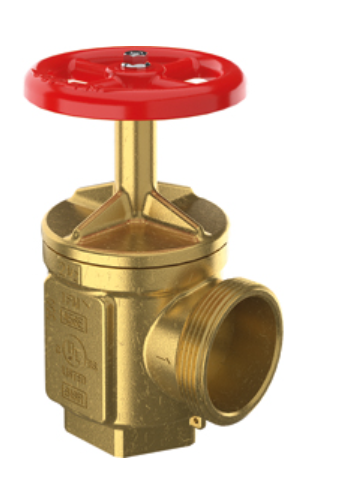 Angle hose valve for fire protection systems – technical datasheet PDF