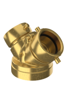 Exposed fire department inlet connection – technical datasheet PDF