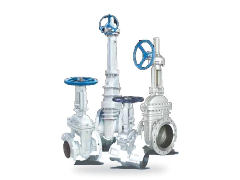 Cast steel gate valves with handwheel and gear operators