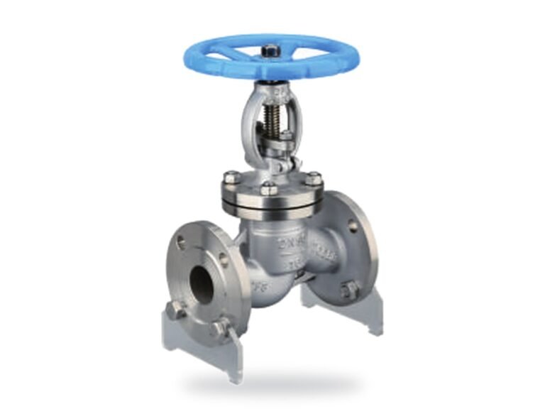 Stainless steel flanged globe valve, PN16