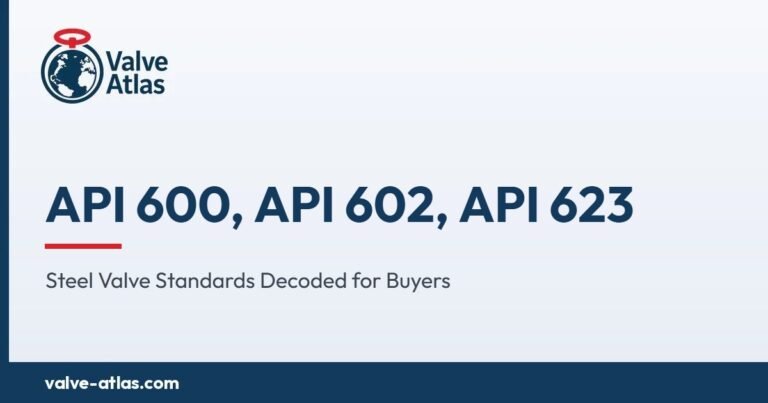 API 600, API 602, API 623: Steel Valve Standards Decoded for Buyers