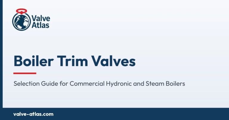 Boiler Trim Valves: Selection Guide for Commercial Hydronic and Steam Boilers