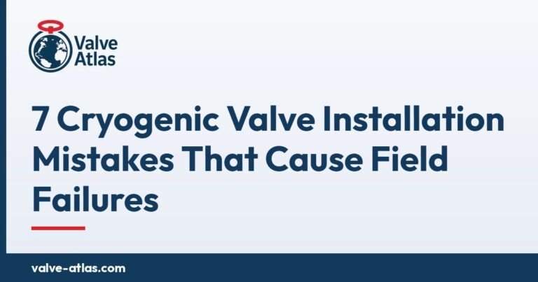 7 Cryogenic Valve Installation Mistakes That Cause Field Failures