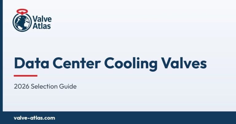 Data Center Cooling Valves: 2026 Selection Guide