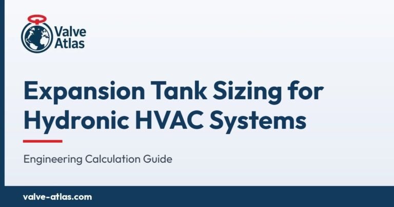 Expansion Tank Sizing for Hydronic HVAC Systems: Engineering Calculation Guide