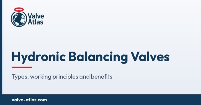 Hydronic balancing valves guide – ValveAtlas