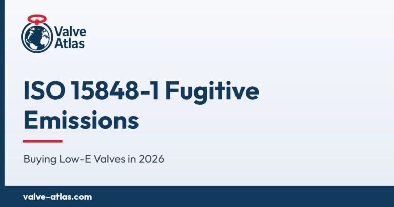 ISO 15848-1 Fugitive Emissions: Buying Low-E Valves in 2026