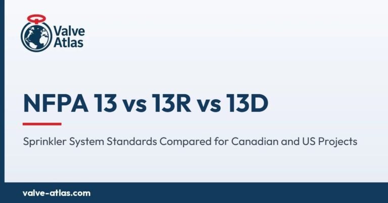 NFPA 13 vs 13R vs 13D: Sprinkler System Standards Compared for Canadian and US Projects
