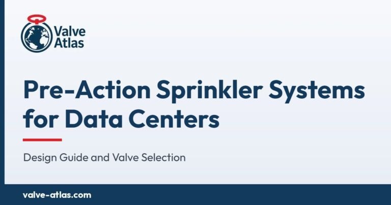 Pre-Action Sprinkler Systems for Data Centers: Design Guide and Valve Selection