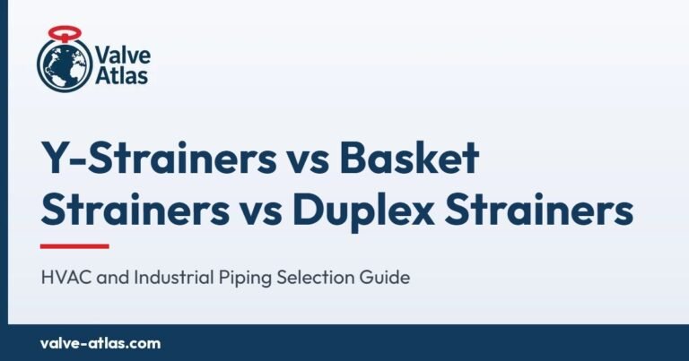 Y-Strainers vs Basket Strainers vs Duplex Strainers: HVAC and Industrial Piping Selection Guide